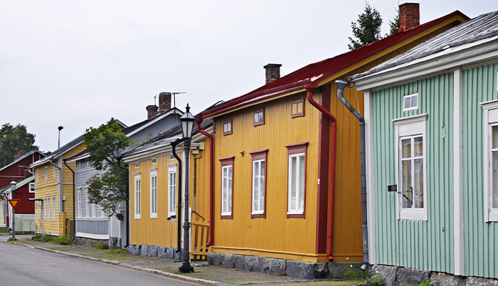 Suomen tunnelmalliset puutaloalueet | Hertz